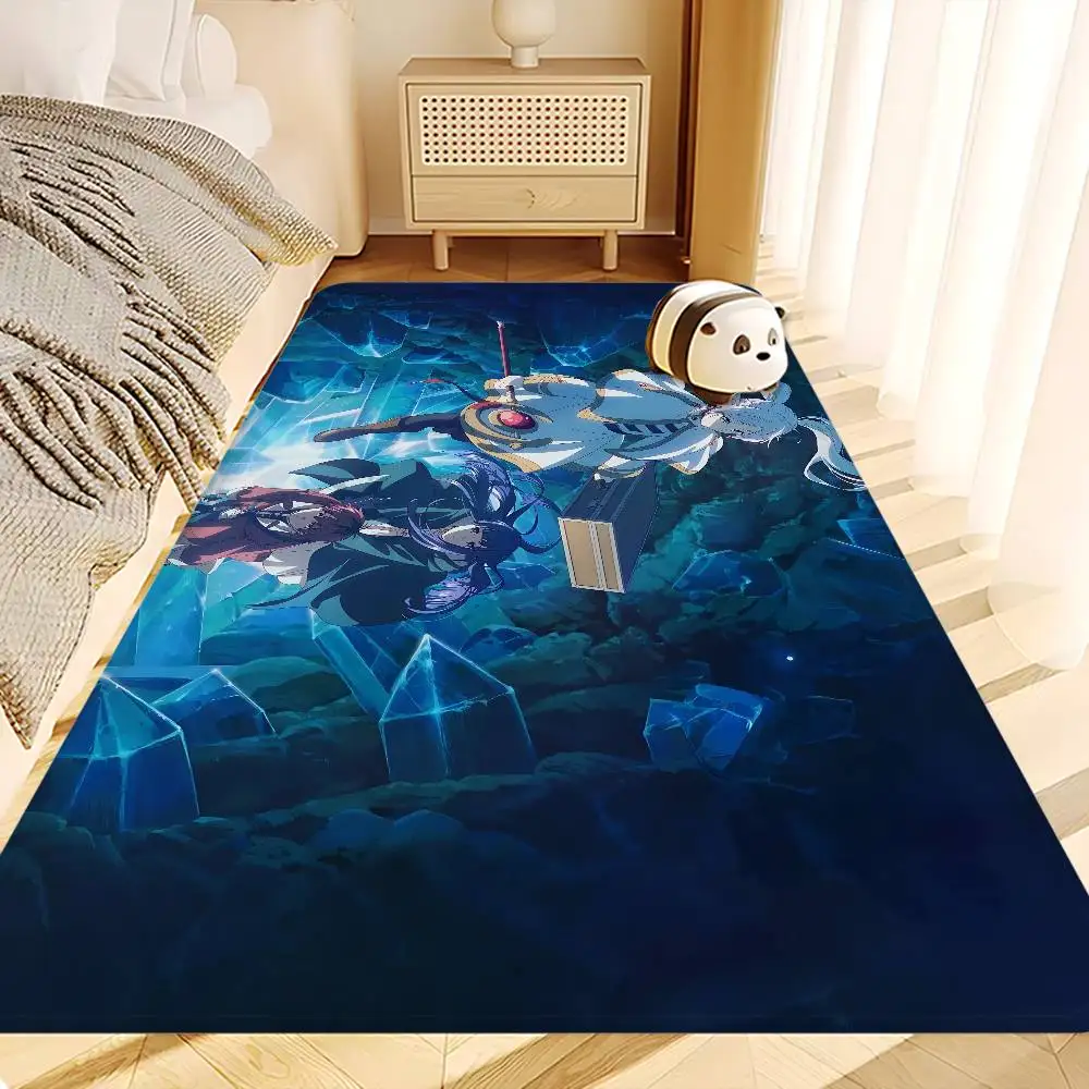 Anime F-Frieren Kitchen Mat Kids Room Bedroom Decoration Balcony Anti-Slip Doormat Living Room Alfombra