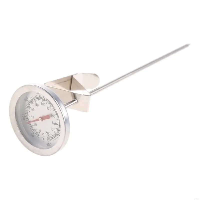 

T21C Stainless Steel Oven Cooking BBQ Probe Thermometer Gauge 200°C