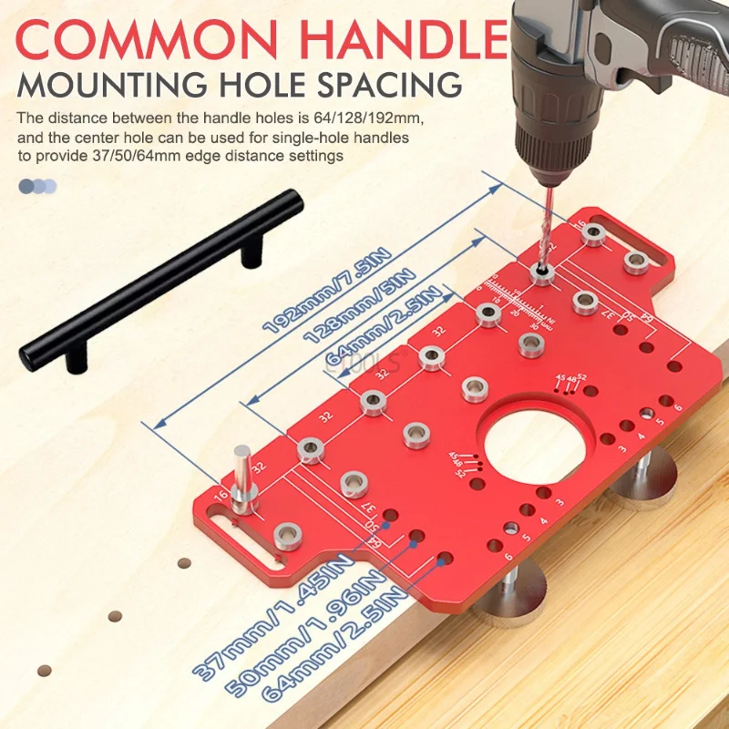 hinge-and-handle-hole-punch-locator-woodworking-drilling-positioning-jig-cabinet-door-installation-hole-drilling-tool