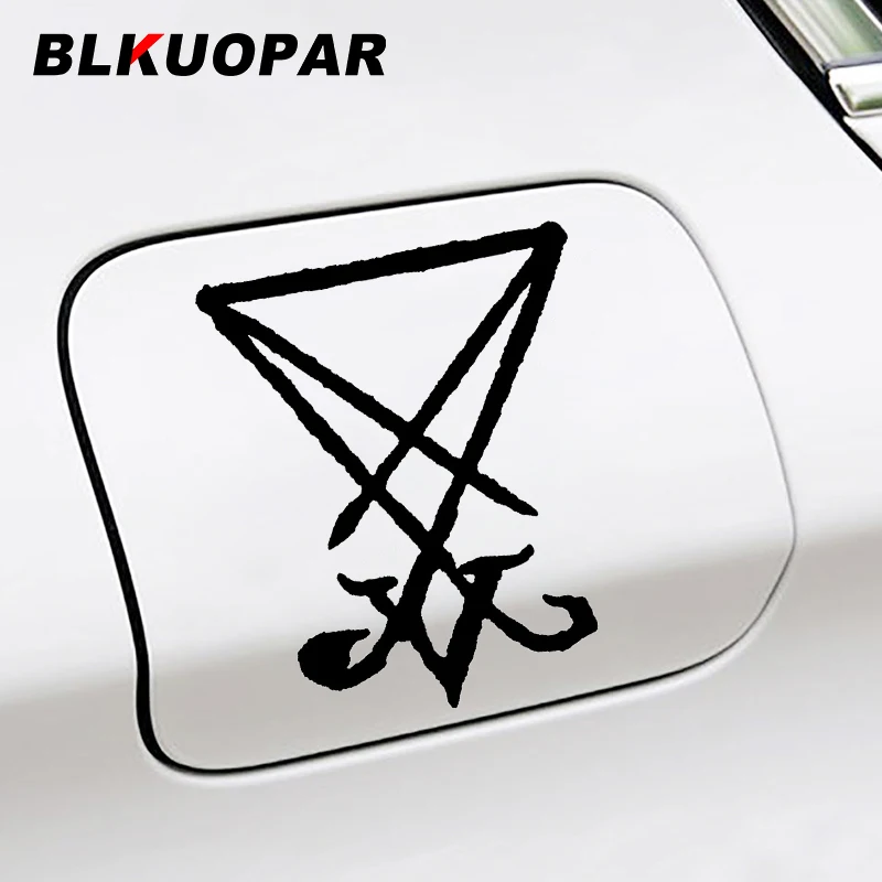 BLKUOPAR Bible Jesus Lucifer Satan Angel Demon Religious Icon Creative Car Stickers Windows Trunk Helmet Decals VAN Accessories