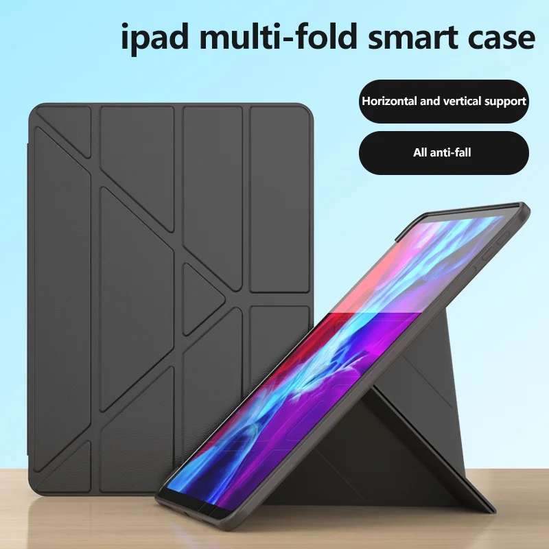 

Multi-fold PU+Leather Smart Flip Case Protective tablet Cover For Xiaomi Redmi Pad SE 11 inch 2023 Pad 10.61 MiPad 6 6Pro 5 5Pro