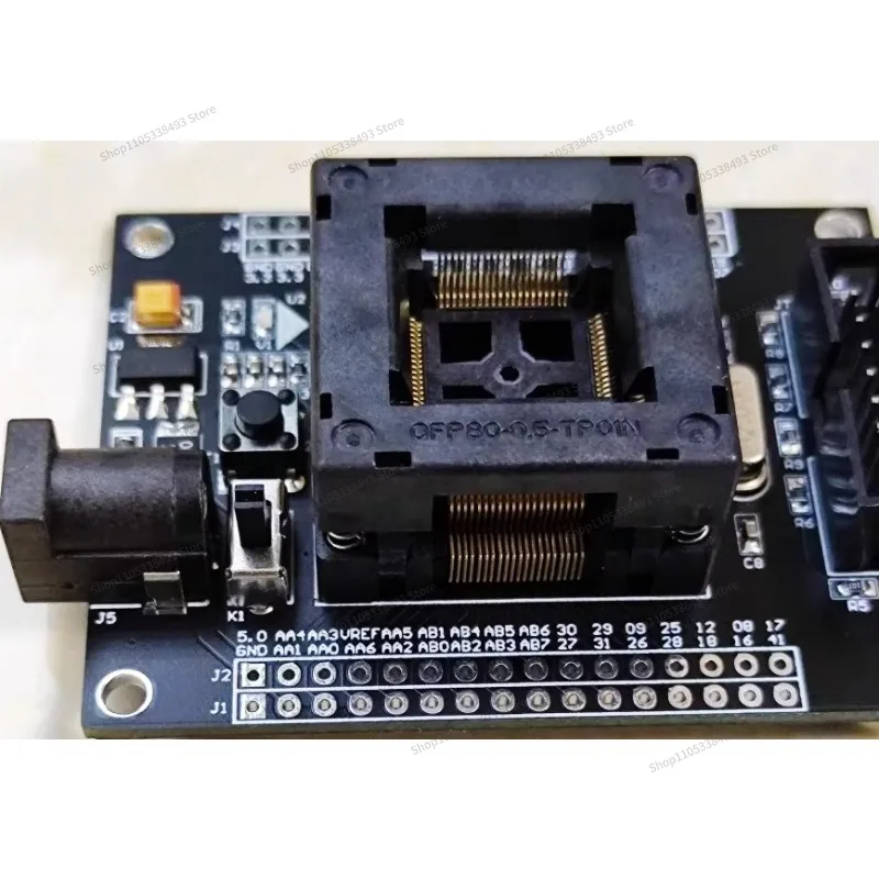 For TMS320F28035 LQFP80 IC Test Block Programmer for Production Type