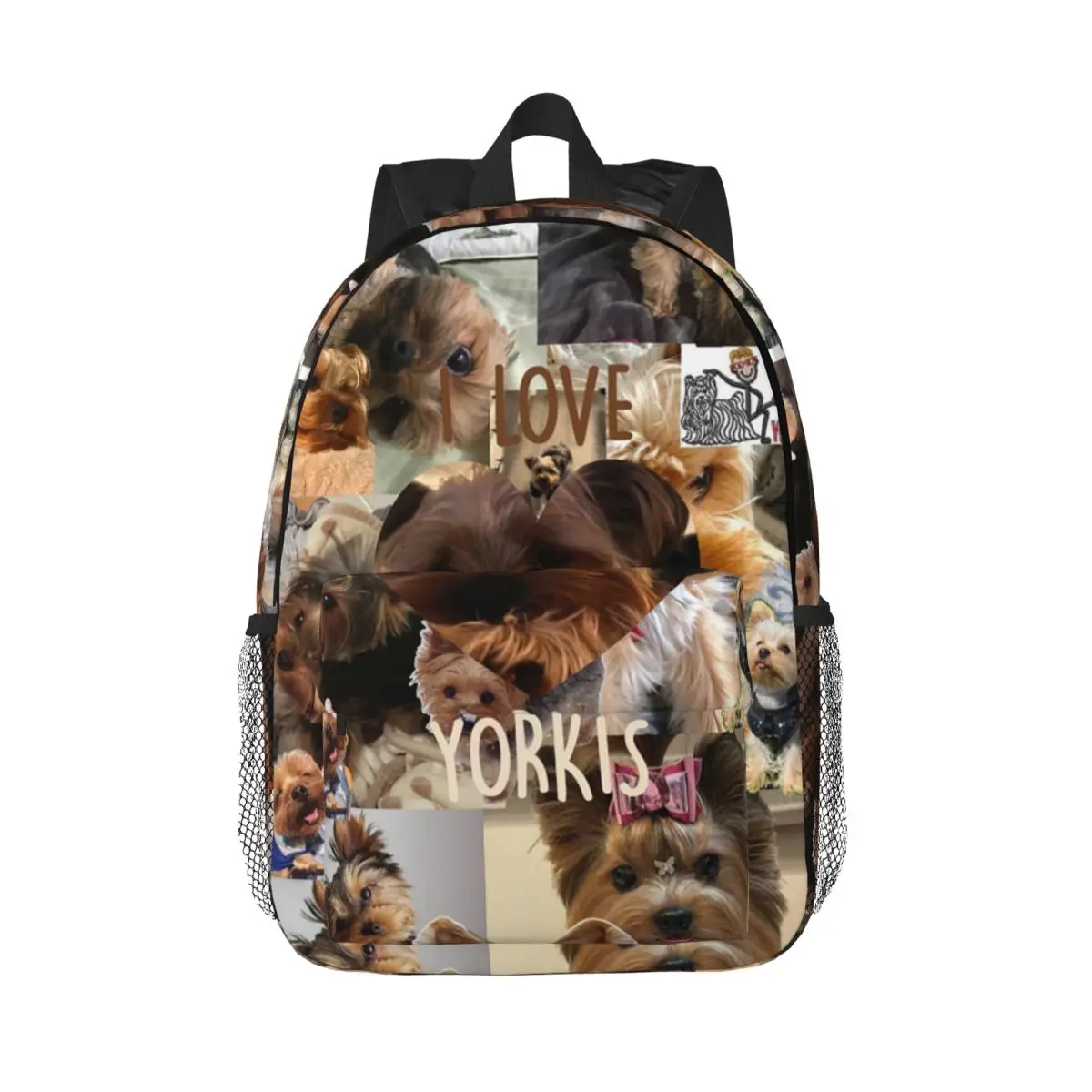 

Yorkshire Terrier Dog Yorkie Lover Backpack Hot Sale Daypack Boys Girls BookBag Shoulder Bags for Men Women Kids School Bag