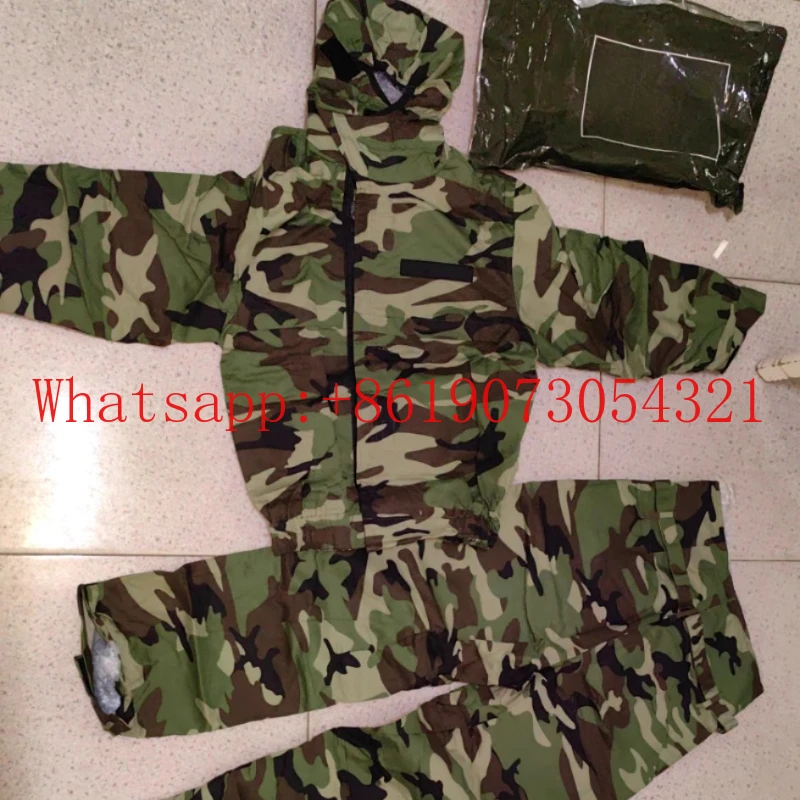 

FFF02 Полудышащая защитная одежда для лесной пустыни, химическая защитная одежда для тела