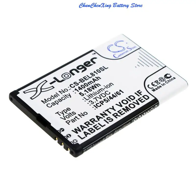 

Аккумулятор CS-BEL810SL 1400 мАч ICP5/44/61 для Bea-fon SL810, SL820