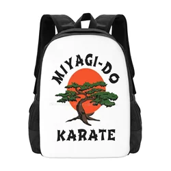 Miyagi Do Pattern Design Laptop Travel School Bags Miyagido Kai Pat Monta Mr Miyagi Karate Kid 2 Film Movie Cinema Tv Series