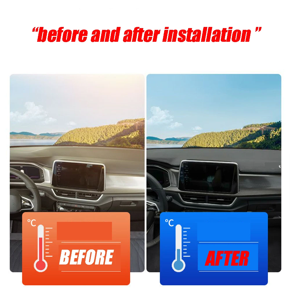 For Volkswagen VW T-ROC T ROC TROC 2023 Car Dashboard Light-proof Mat Dash Non-slip Sun Shade Protetion Instrument Non-Slip Mat