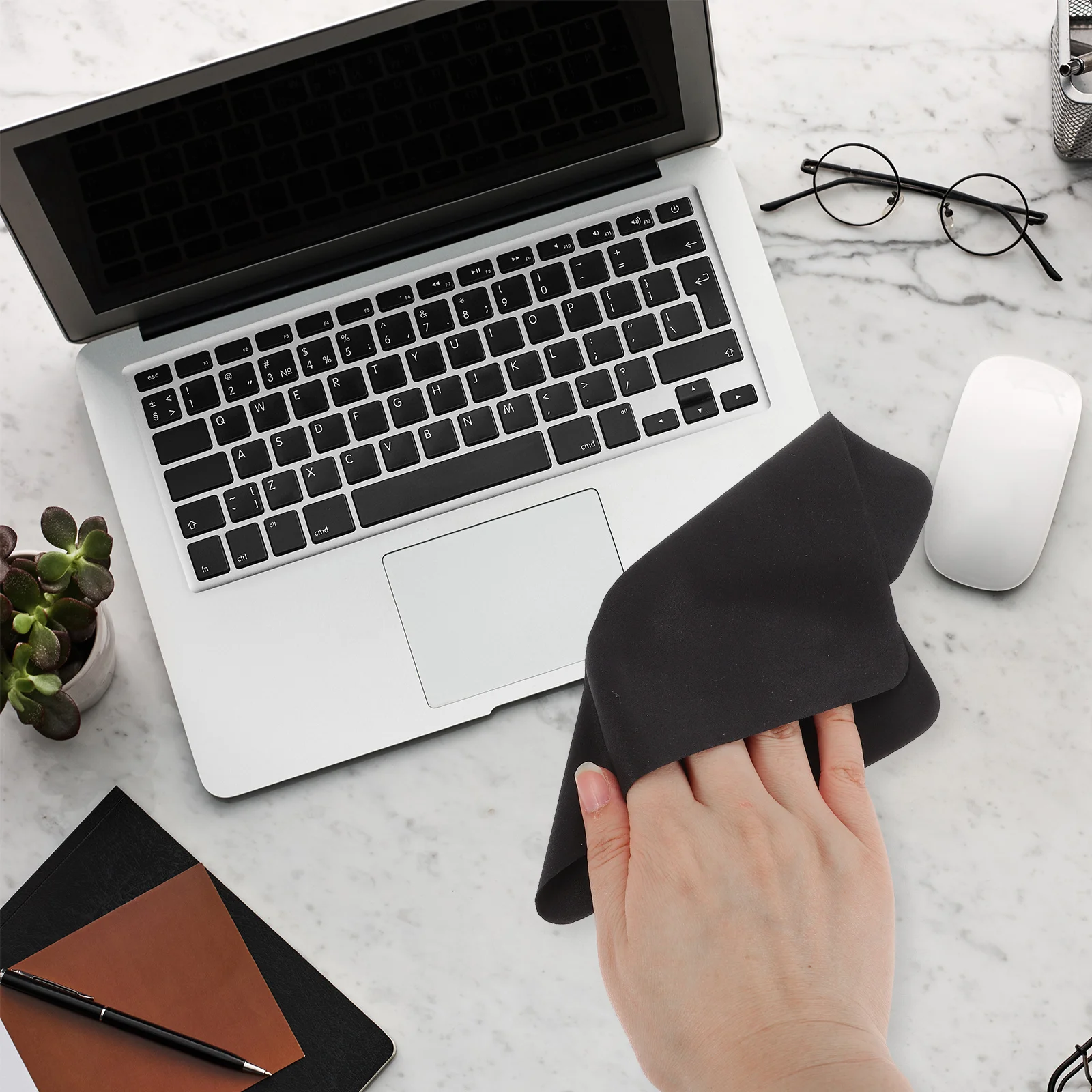 

5Pcs Microfiber Cleaning Cloth for Glasses Lens Wipe Eyeglass Screen Computer Phone Anti-Static Scratch Free Quick Dry