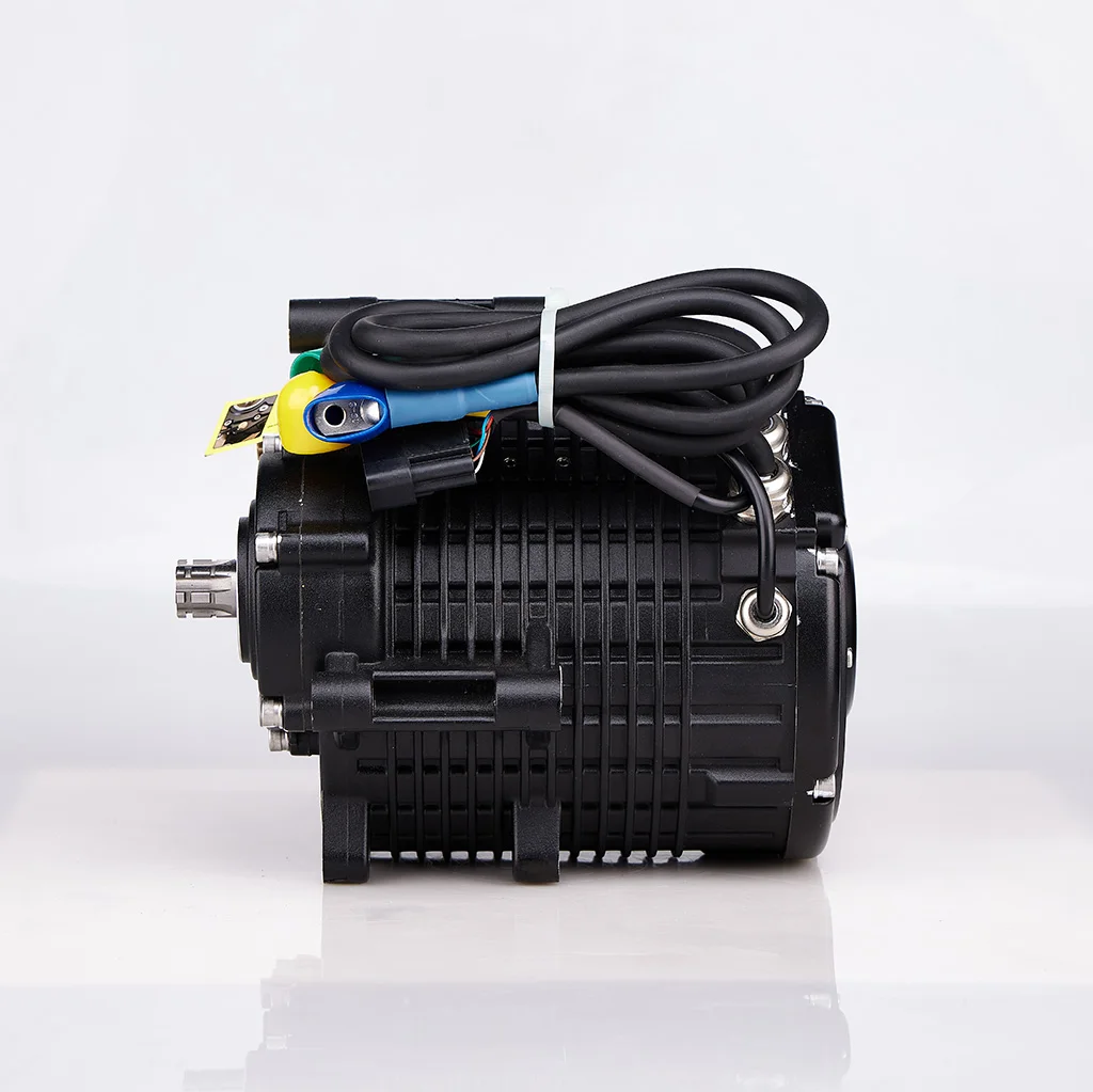 5KW 145 PMSM Mid-Drive Motor with Reduction Gearbox Cost-effective BLDC Motor for Electric Motorcycle