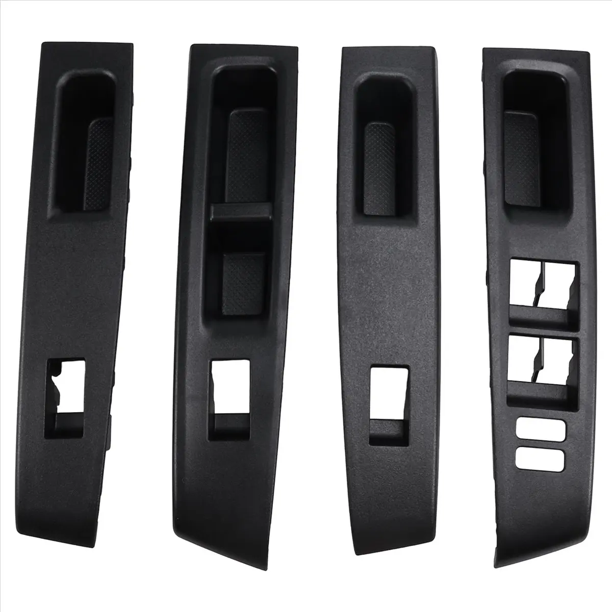 NCSMT RHD for Toyota Vitz 2010 - 2014 Window Lift Control Switch Protection Cover Panel Frame 74231-52630-C0,74232-52570-C0