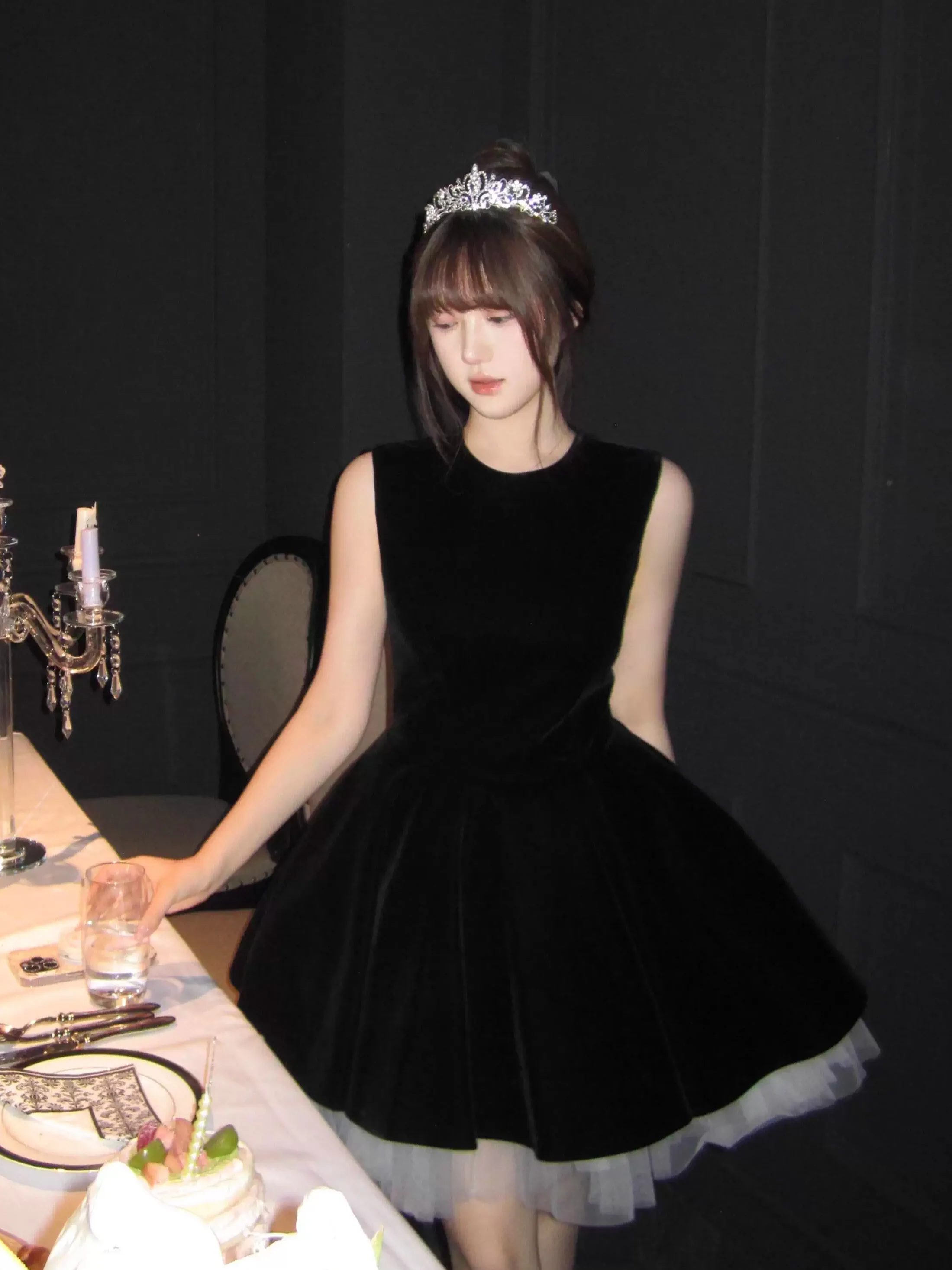 

Женский аксессуар для волос Princ с хрустальной короной, восемнадцять лет, повязка для волос для взрослых на день рождения, элитная свадебная корона...