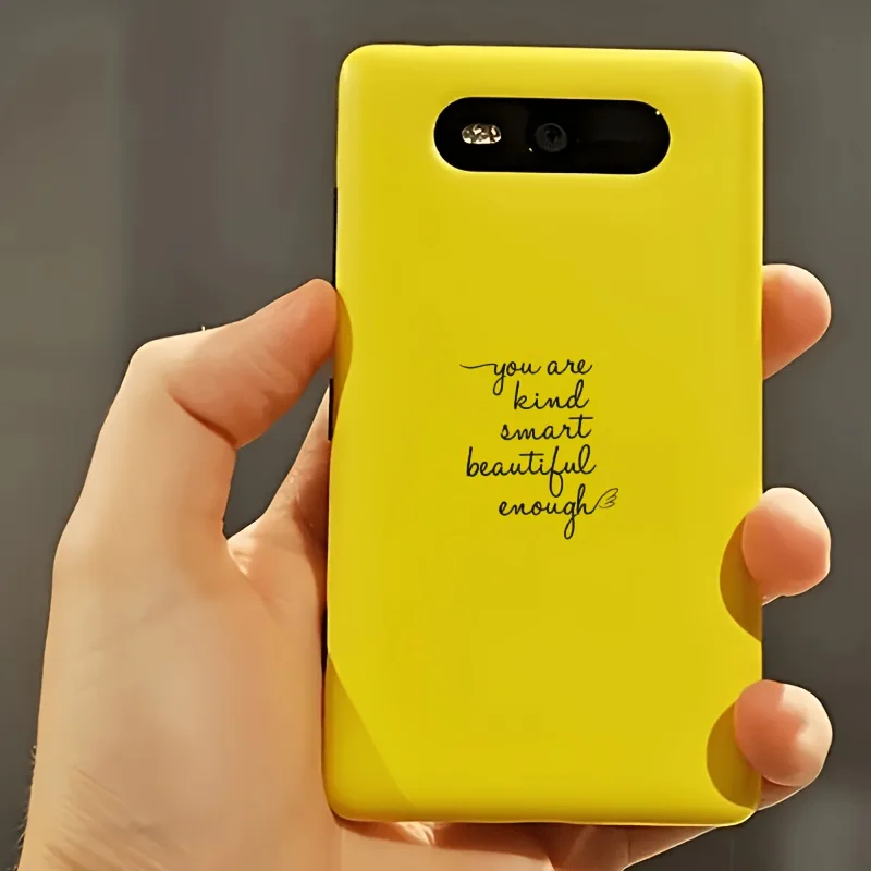 6Pcs You Are Kind Smart Beautiful Enough Inspirational Waterproof Stickers No Residue Decals For Phone Water Bottle Laptop Car