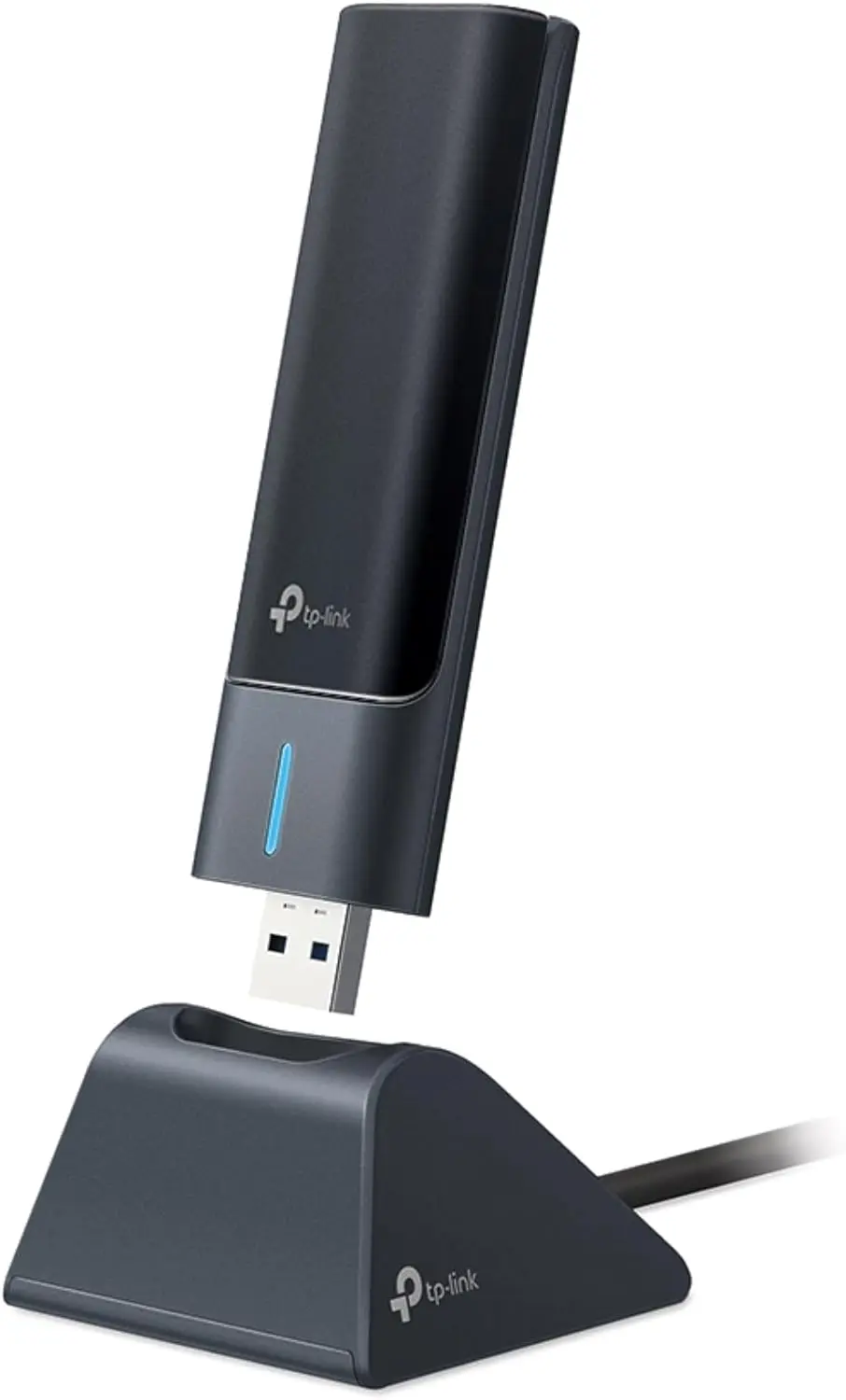 

Высокоскоростной USB-адаптер Wi-Fi 6E для настольных ПК - AXE3000, трехдиапазонный, с ультранизкой задержкой, поддержка Windows 11/10