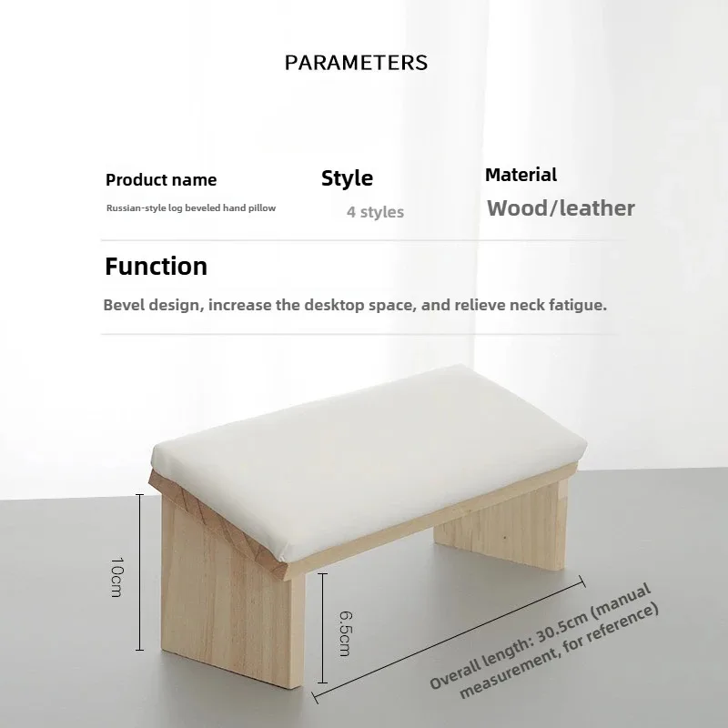 5 ألوان إمالة الخشب مسمار وسادة اليد وسادة اثنين الأيدي مسمار الفن وسادة اليد المحمولة اليد الراحة ل صالونات مانيكير أدوات جديد #1