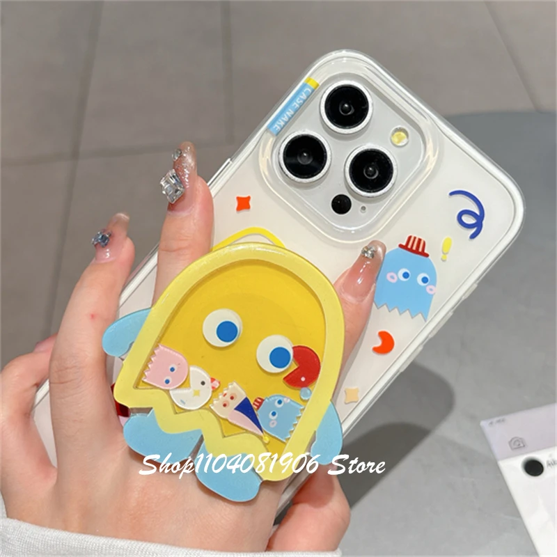 Coreano Carino Shake Cartoon Grip Tok Griptok Staffa per IPhone 16 15 13 Accessori per telefoni Samsung Supporto Anello di supporto Supporto Regalo