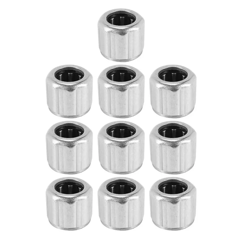 [Superx&KND]100Pcs Needle Bearing HF081412 Outer Ring Octagon One-Way Needle Roller Bearing 8X14x12mm For Manufacturing Industry