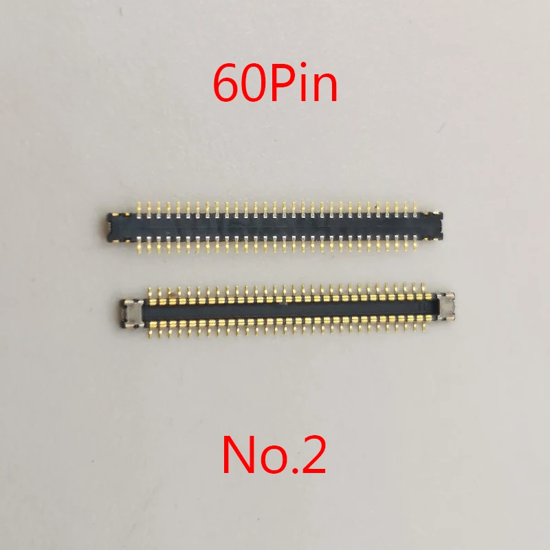 10pcs 60Pin LCD Display Screen Flex FPC Connector For Samsung Galaxy A01 A015V A015F 2020 A015 M01 M015 M015F M015G M015DS