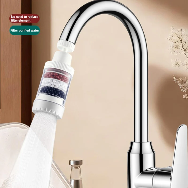 Multilayer Filter Anti Splash Faucet Nozzle Universal Kitchen Tap Extender Household Water Treatment Accessories