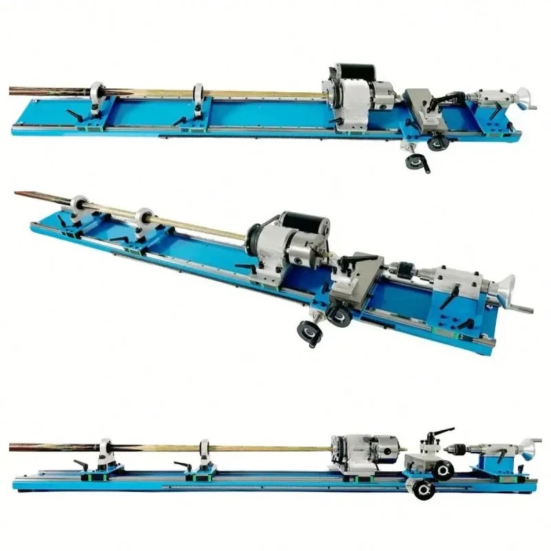 Pool club repair lathe club trimmer with variable speed rail