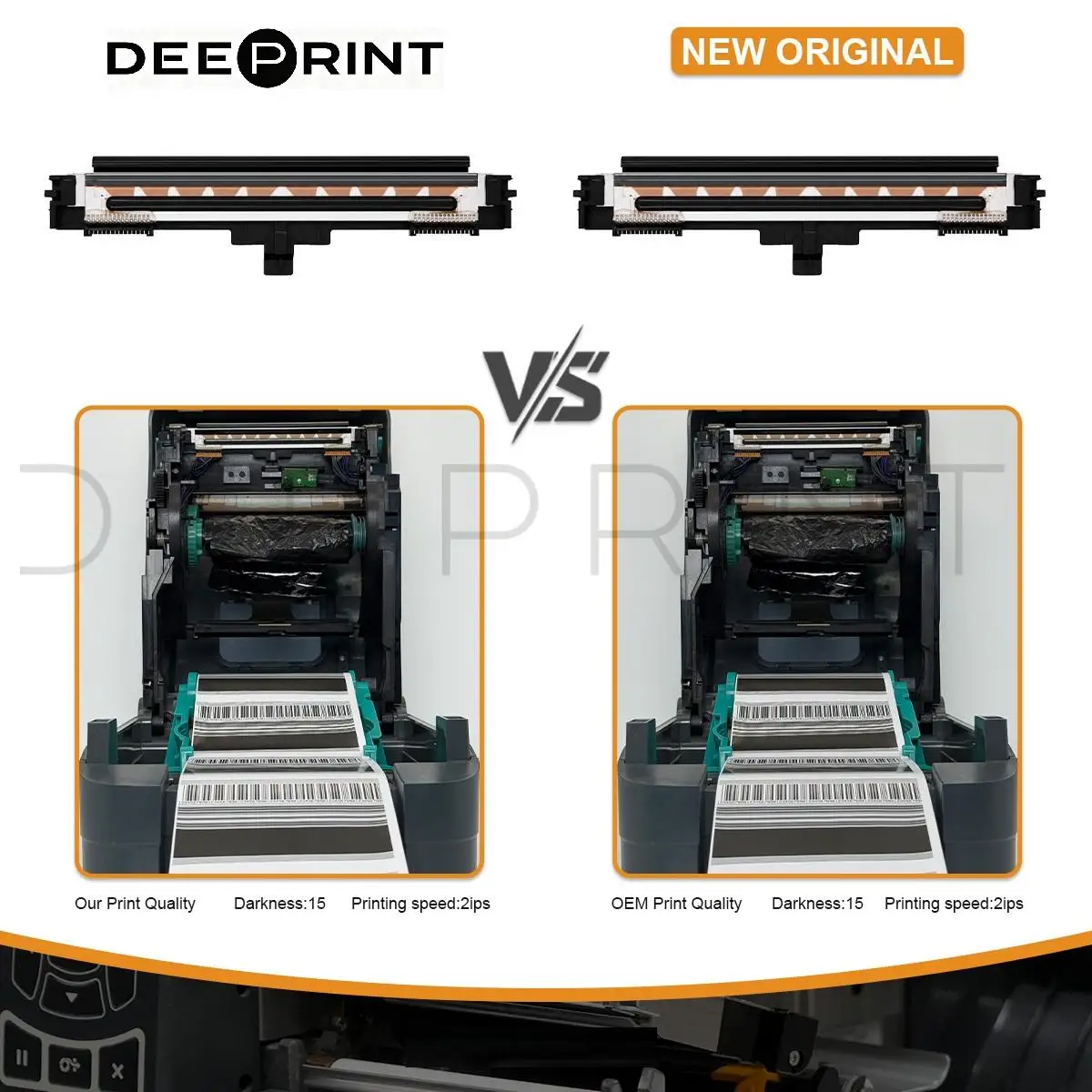 P1025950-019 203DPI Thermal Printhead for Zebra GT800 GT810 GT820 GT830 Barcode Label Printer Print Head | 3-Month Warranty