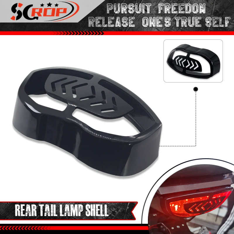 

New Rear Tail Lamp Shell Cover For Honda CB650R CBR650R CB300R CB250R CB150R 18-24 Motorcycle ABS Flashing Light Protective Cap