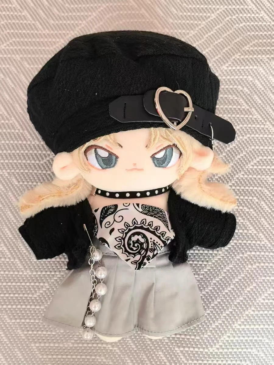 20cm Vermouth Berumotto Attributes Cotton Doll Anime Figures Plushies Dress Up Cotton Doll Plush Stuffed Body Toys Birthday Gift
