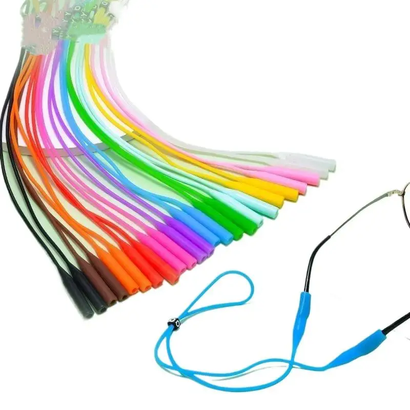 Silikon-Brillenketten für Kinder, verstellbare, rutschfeste, sturzsichere Sonnenbrillen-Sportband-Halterung für Kinder und Erwachsene – Detail 6