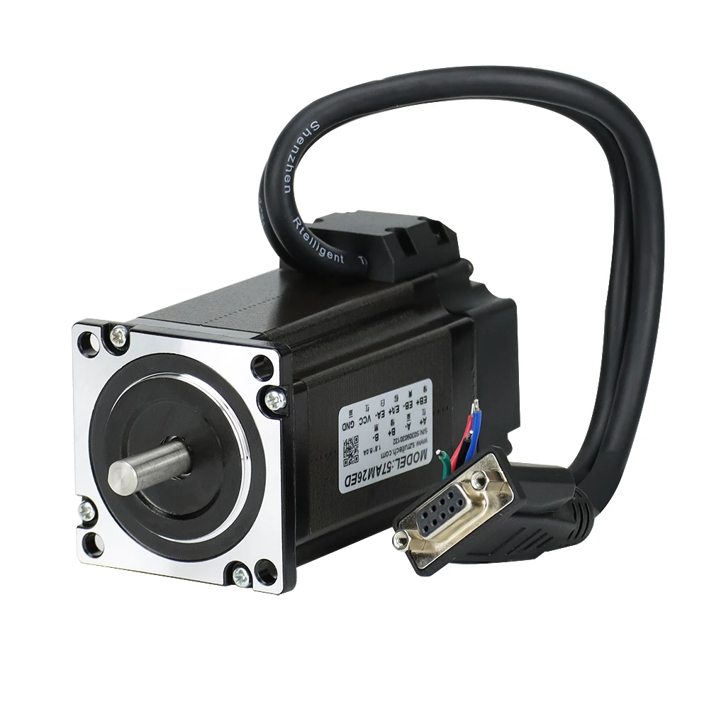 Rtelligent Nema 23 1.3/2.3/2.6N.M  2 Phase Hybird CNC Closed Loop Stepper Motor Easy Servo Motor Step-servo with Encoder