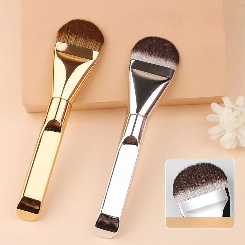 Foundation Brush - Makeup Brush for Liquid Foundation, Streak-Free & No Waste, Professional Face Mask & Cosmetic Blending Tool