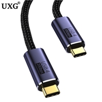 USB4 Cable 2m 3m Compatible With Thunderbolt 3/4 5K@60Hz 20Gbps Data Transfer 100W 5A Fast Charging For Macbook Pro USB Type C