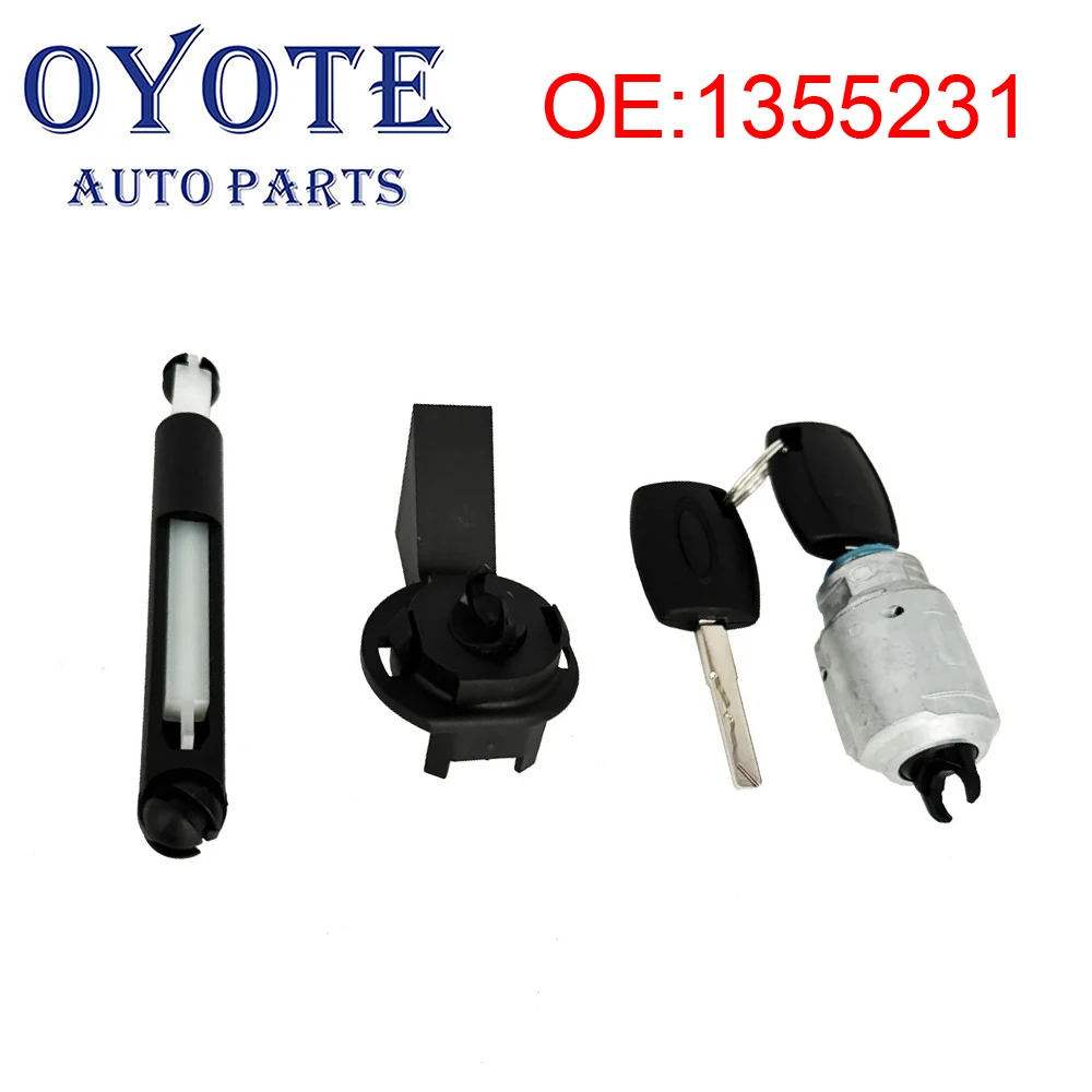 OYOTE-Loquet de verrouillage du capot, loquet de déverrouillage assemblé pour Ford Focus MK2 1355231-2004, 4M5uto 16B970AB 7M5uto 16B970AA, 2012