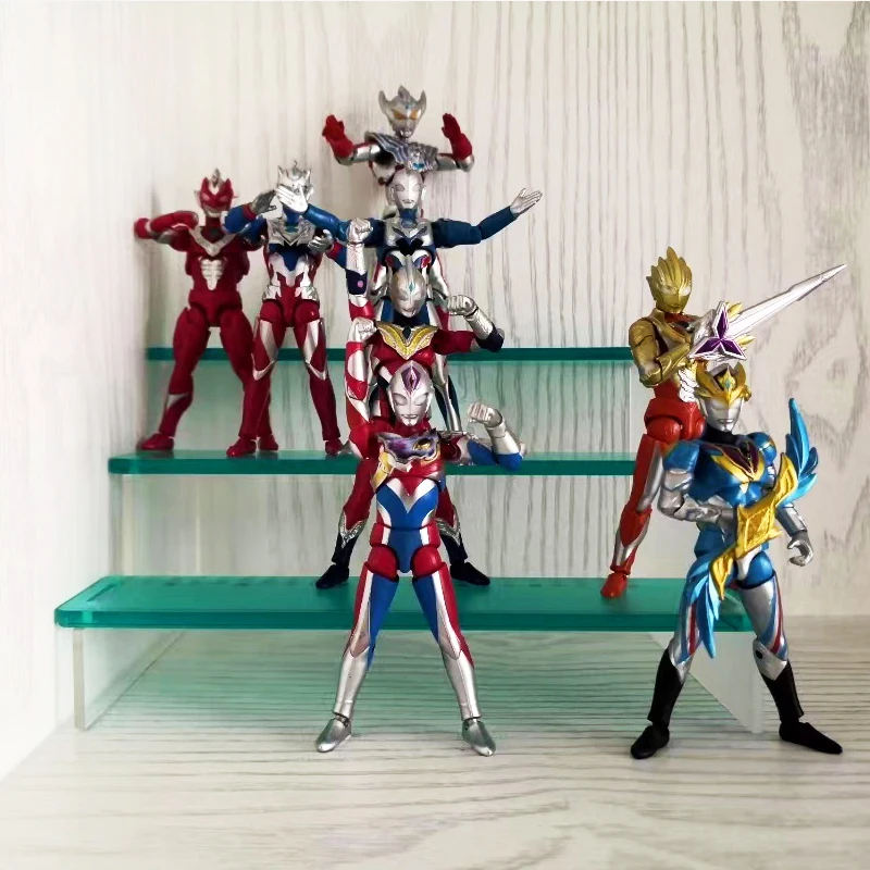 Color Acrylic Risers Display Shelf Multi-Layer Organizer Stand for Hand-Made Figure Funko POP Shelf Cupcake Perfumes Stand