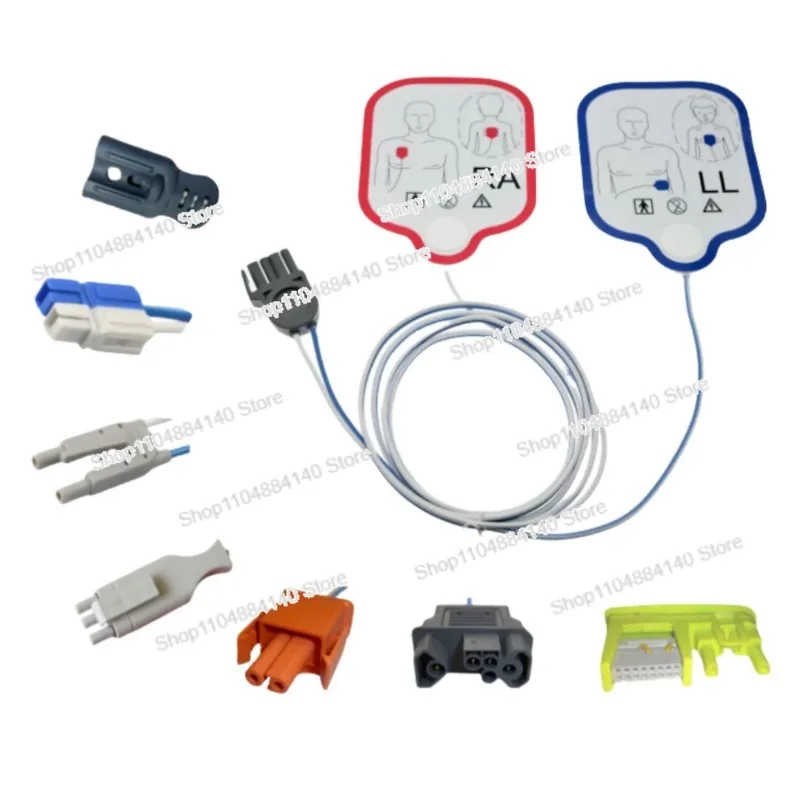 

For Schiller/PRIMEDIC/Mediana/Zonray Disposable Electrode Pads,Adult