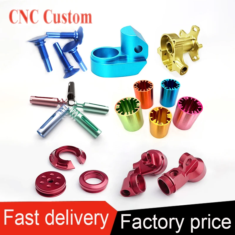 

OEM CNC Изготовленная на заказ токарная обработка металла 5-осевая обработка деталей с ЧПУ Услуга обработки анодированного алюминия с ЧПУ