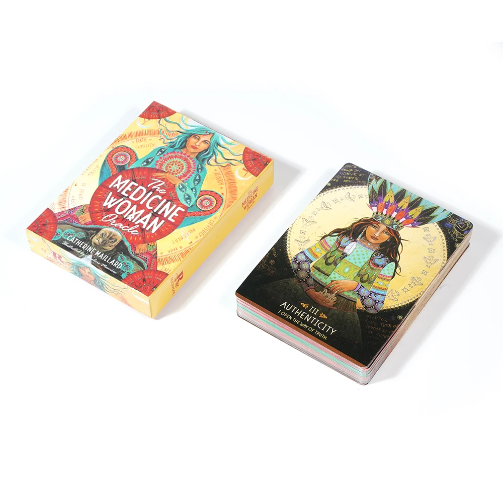 The Medicine Woman Oracle Discover the Archetypes of the Divine Feminine Cards Family Party Guide Versions Edition