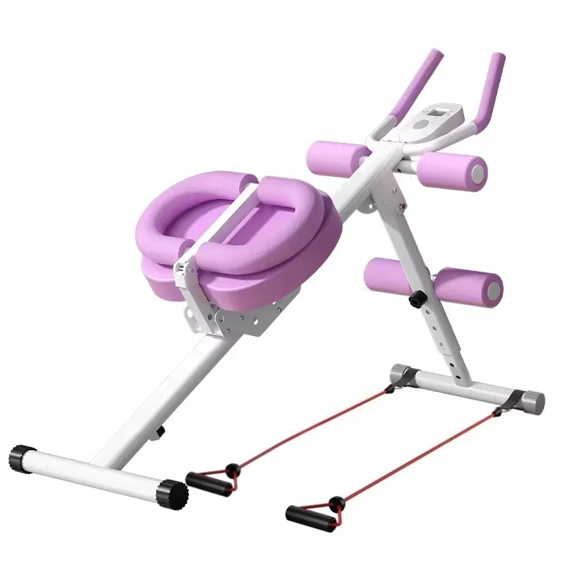 Multifunctional Home Gym Abs Machine With LED Display Ab Exercise Crunch Bench for Abdominal Exercise and Strength Training