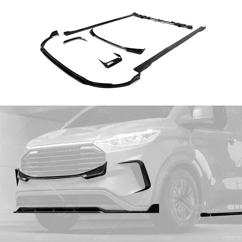 

New Dened Glossy Black Body kit Transit Custo 2023