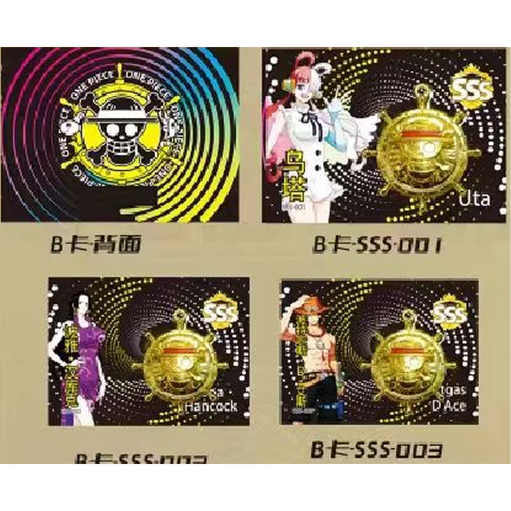 Wholesale New One Piece Card Luffy Quality Cards Collection Card Luxury Anime Card Desktop Card Box Set Children Hobby Toy Gift