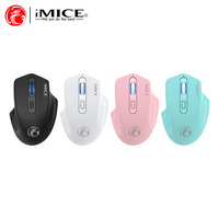 IMICE G-1800 2.4G Silent Wireless Mouse USB Transmission Rechargeable  Business Office Gaming Mouse Adjustable Sensitivity