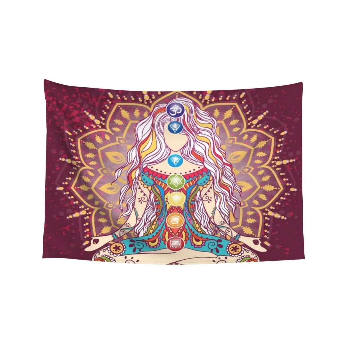

Balanced Chakras 1 Tapestry Room Decorations Nordic Home Decor Custom Decor For Bedroom Tapestry