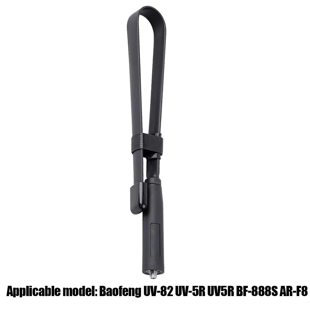 Antenna walkie-talkie pieghevole SMA-femmina per UV-5R UV-82 (48 cm)