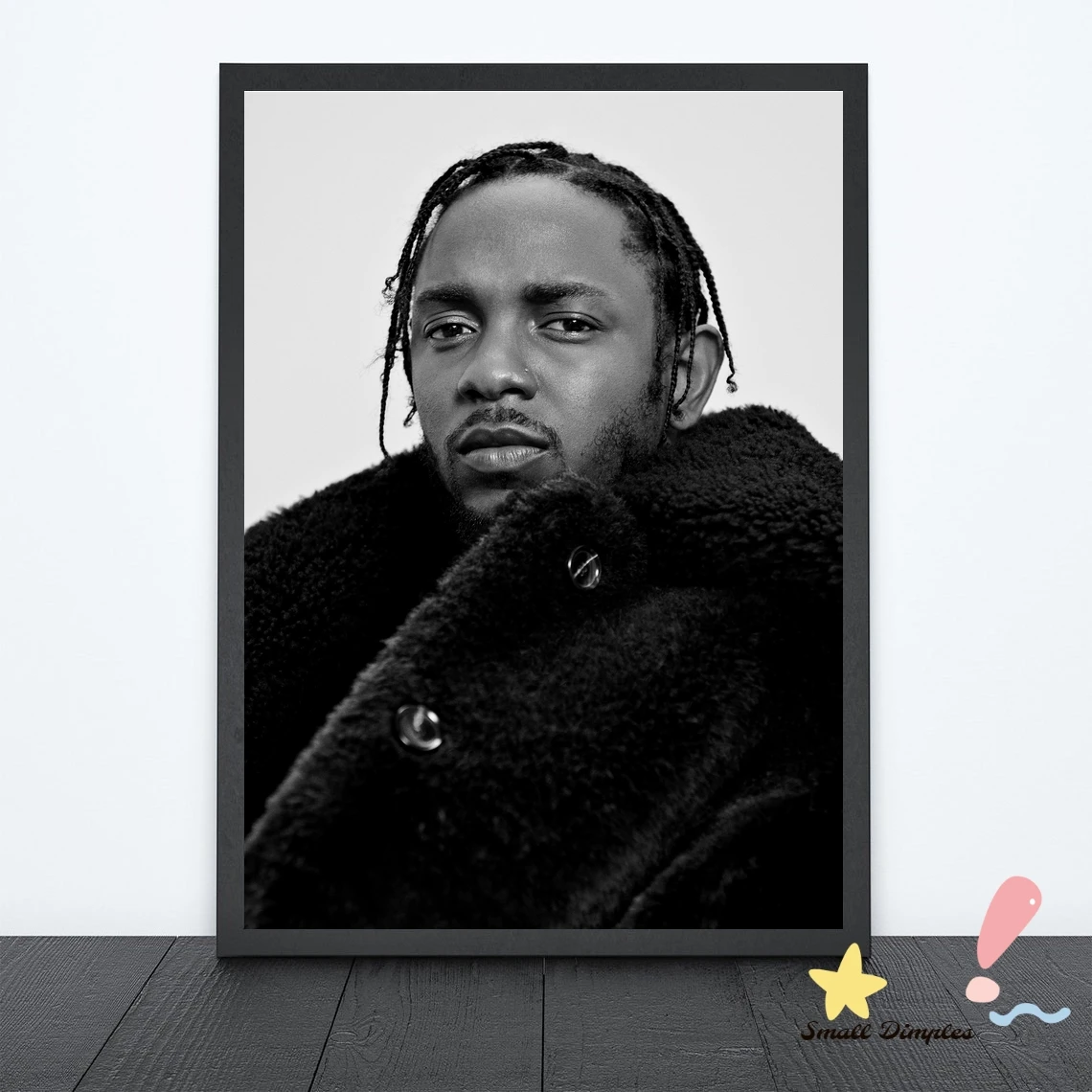 Kendrick Lamar Music Star Poster Canvas Art Print Home Decoration Wall Painting ( No Frame )
