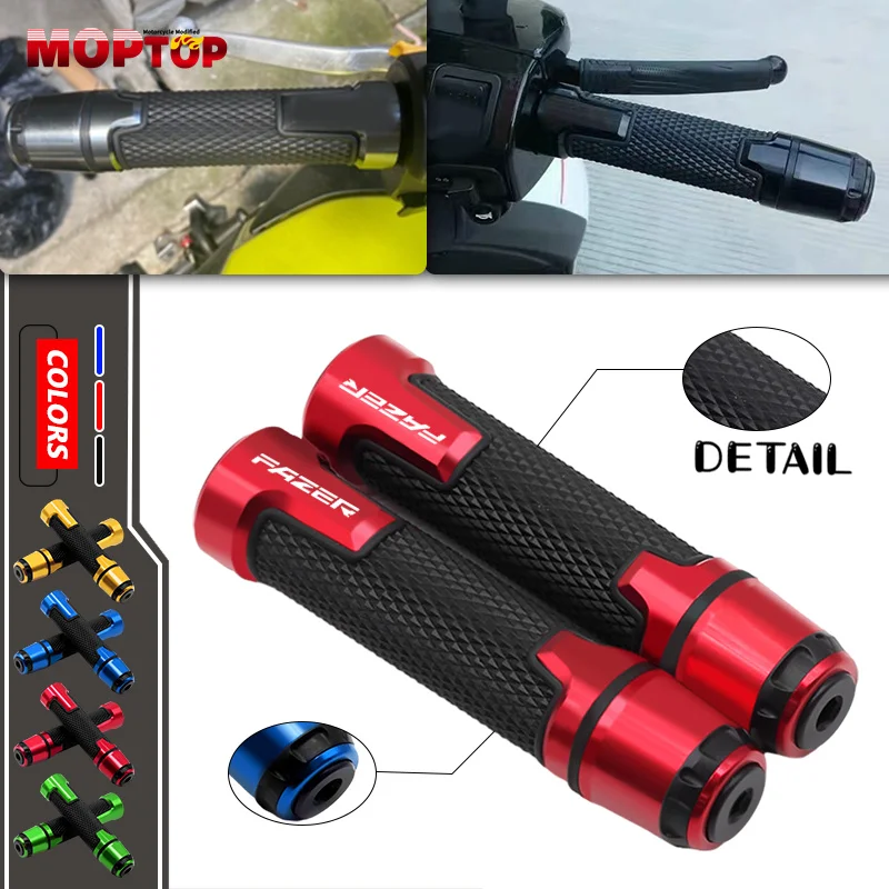 For Yamaha Fazer FZ1 FZ1S/N FZ6 FZ6S/N FZ8 FZ8N FAZER Motorcycle Anti-Slip Handlebar Grips 7/8 