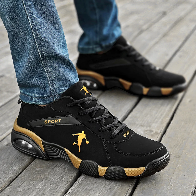 أحذية رياضية رجالية جديدة حذاء رجالي في الهواء الطلق الرجال حذاء كاجوال تنفس تنس أحذية رياضية فاخرة المشي على الطرق الوعرة أحذية Zapatillas Hombre #2