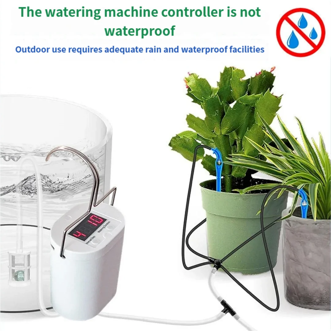 8/4/2 Head Automatic Watering Pump Controller Flowers Plants Home Sprinkler Drip Irrigation Device Pump Timer System Garden Tool