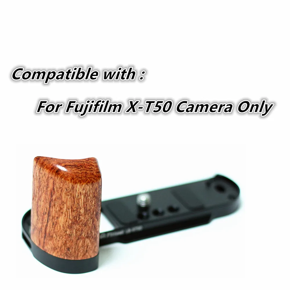 فوجي XT50 الإفراج السريع L لوحة كاميرا مقبض خشبي قبضة الخشب أركا السويسري ترايبود جبل صالح RRS لكاميرات فوجي فيلم X-T50