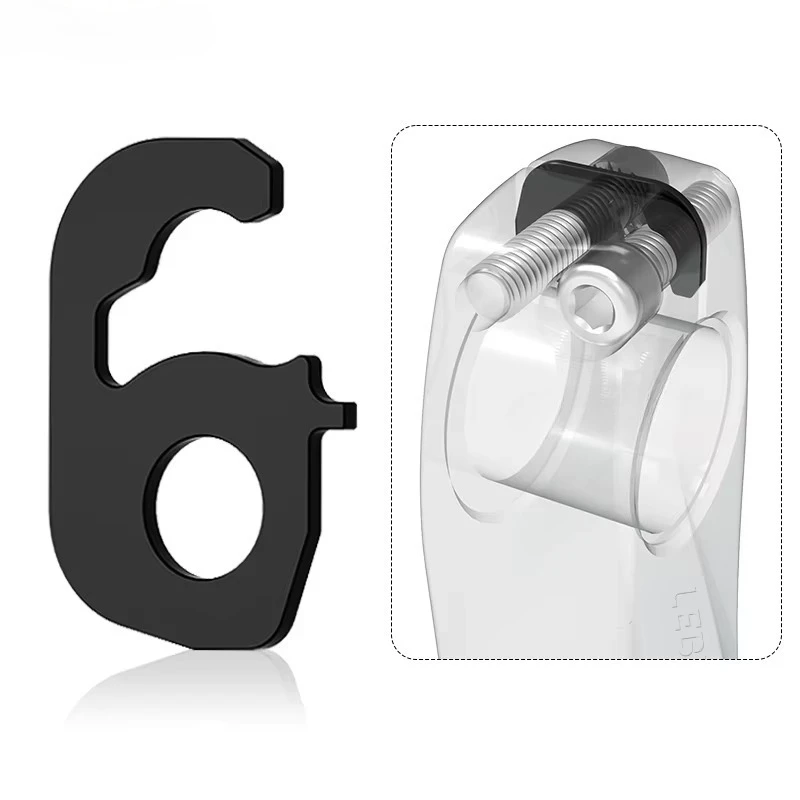 Bicycle All-in-One Hollow Disc Anti-Loose Gasket Kit for SHIMANO Crank Anti-Loose Rail Gasket