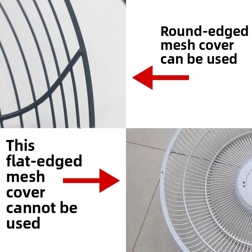 12pcs Iron Fan Cover Mounting Buckles Compatible with Various Floor Fan Models and Large Industrial Fan Grilles