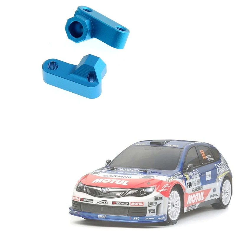 2 pçs metal traseiro separado braço de suspensão montagem para tamiya XV-01 xv01 1/10 rc carro upgrades peças acessórios