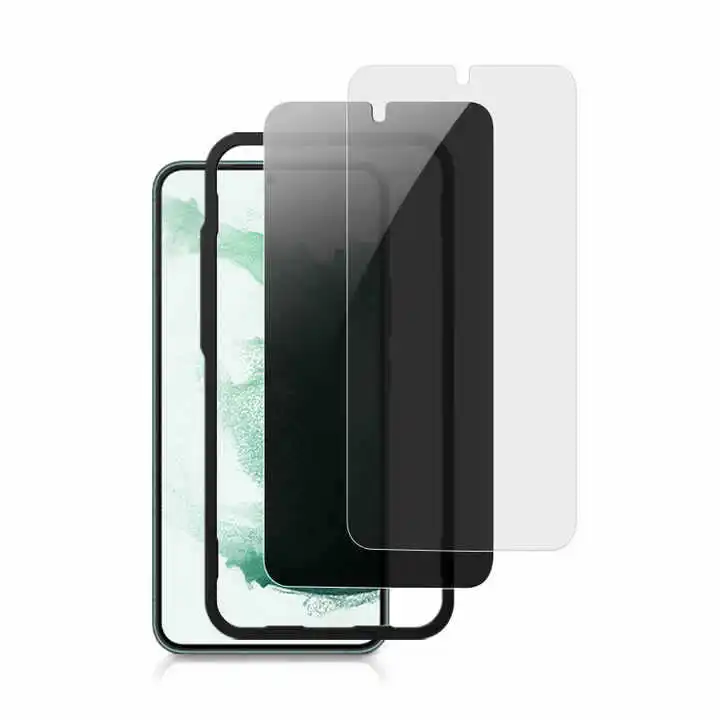 

2PCS Ceramic Film for Samsung S23+ S22+ S21 Ultra Full Glue Privacy Curved Screen Protector Anti-Fingerprint Easy Install Box